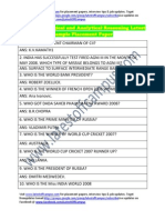 Honeywell Sample Logical and Analytical Reasoning Placement Paper