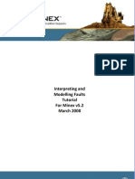 Interpreting and Modelling Faults