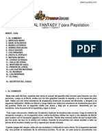 Guia Trucoteca Final Fantasy 7 Playstation