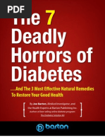 7 Deadly Horrors Diabetes