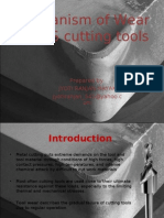 Mechanisms of Wear in HSS Cutting Tools