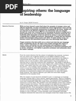 Inspiring Others - The Language of Leadership PDF