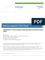 7 The Prediction of Electromagnetic Fields Generated by Submarine Power Cables