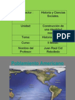 Poblamiento de America y Primeras Civilizaciones