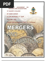 Mergers and Acquisitions (