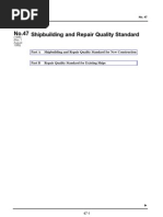 Iacs Shipbuilding and Repair Quality Standard