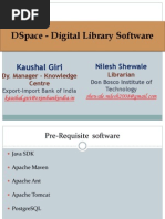 DSpace Installation