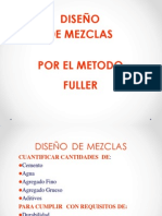 Diseño de Mezclas - Metodo Fuller