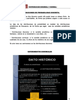 Distribucione Normal y Binomial