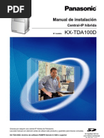 Manual de Instalacion de Panasonic Tda 100d