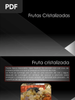 Frutas Cristalizadas