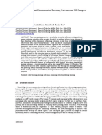 Readiness To Learn and Assessment of Learning Outcomes On Off-Campus Adult Learners