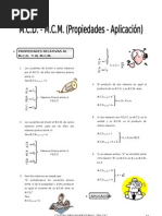 IV Bim - ARIT. - 5to. Año - Guía 6 - MCD - MCM (Propiedades