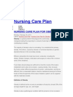 Nursing Care Plan