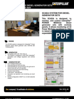 Scada System For Power Module Diesel Generator Sets 32 X 2000 kVA D3516B 400V