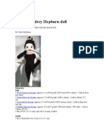 Knit An Audrey Hepburn Doll