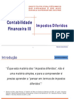 Impostos Diferidos Contabilidade Financeira III C (L)