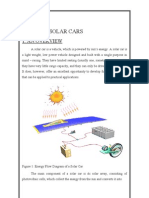 Solar Cars - The Report