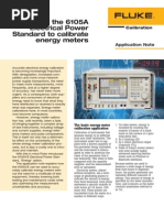 Calibration of Power Quality and Energy Meters