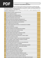 Cuestionario IPDE Trastornos de Personalidad