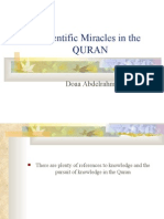 Scientific Miracles in The QURAN