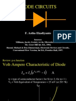 Diode Circuits: F. Astha Ekadiyanto