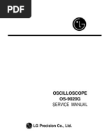 LG OS-5020G - Oscilloscope Service Manual