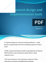 Component Design and Implementation Tools