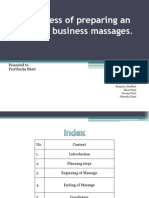 The Process of Preparing An Effective Business Massages