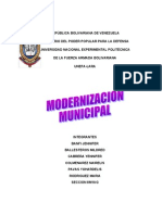 Trabajo de Modernizacion Exposicion