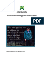 Patologia e Efeitos Psicossociais Decorrentes Da Hospitalização Da Pessoa Idosa