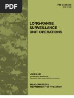 Long-Range Surveillance Unit Operations