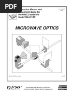 Pasco Microwave Optics WA-9314B