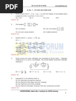 Answer: (B) : EE-GATE-2013 PAPER