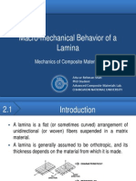 Macromechanics of A Composite Lamina