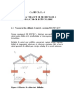 CAPITOLUL 4 Sarcina Termica de Proiectare