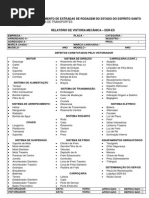 Relatorio-Laudo-Vistoria - Mecânica