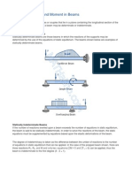 Shear and Moment Diagrams - Including The 3 Moment Equation and Examples