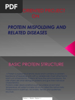 Protein Misfolding and Related Disease.