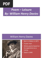 Poem Leisure