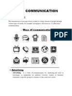 Mass Communication: Ntroduction