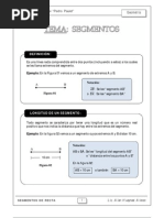 PRACTICA DE SEGMENTOS Coveñas