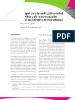 Interdisciplina y Participación Social en Rescate de Ríos Urbanos - Arsenio González Reynoso