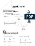 IV BIM - 4to. A o - ALG - Gu A 7 - Logaritmo II