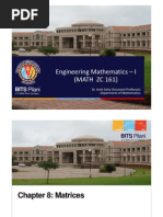 Engineering Mathematics - I (MATH ZC 161) : BITS Pilani