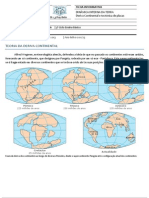 Teoria Da Deriva Continental