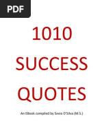 1010 Success Quotes