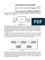 DEFINIÇÃO DE PROCESSO E SUAS SUBDIVISÕES Completo