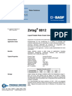 Chemicals Zetag DATA Inverse Emulsions Zetag 8812 - 0410