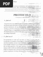 Protocolo y Diario de Campo